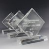 Glaspokal "Diamond Award" mit Glasgravur