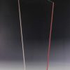 Glastrophäe "Quino Rot Award" mit Glasgravur