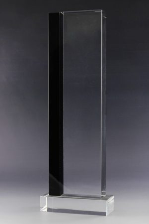 Glaspokal "Athina Award" mit Glasgravur
