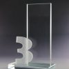 Glaspokal 3 "Numerus Award" mit Glasgravur
