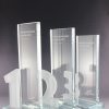 Glaspokale "Numerus Awards" mit Glasgravur