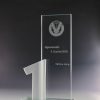 Glaspokal 1 "Numerus Award" mit Glasgravur