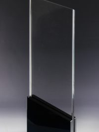 Glastrophäe "Osida Award" mit Glasgravur