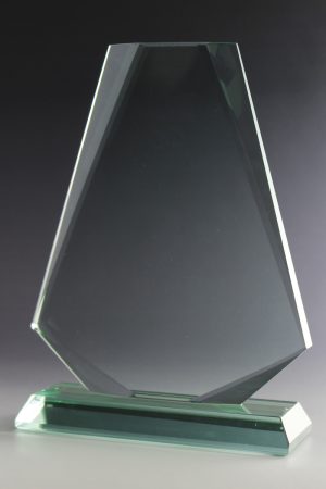 Glaspokal "Vento Award" mit Glasgravur
