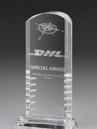 Glaspokal "Mystic Award" mit Glasgravur
