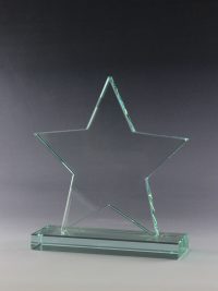 Glaspokal "Arcao Award" mit Glasgravur