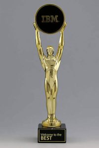 Award "Champion Gold" mit Lasergravur