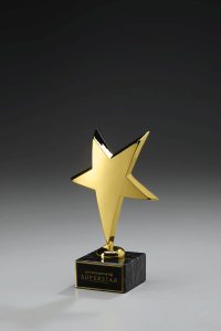 Award "Rave" mit Lasergravur