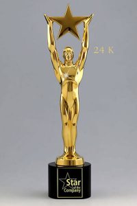 Award "Star Exclusiv" mit Lasergravur