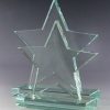 Glaspokal "Arao Award" mit Glasgravur