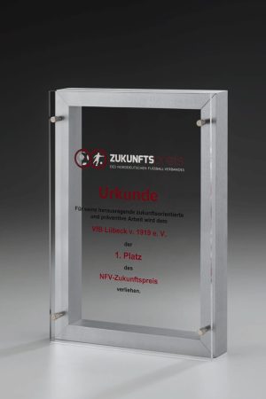 Acrylglaspokal "Lucus Lumen Award" mit Gravur