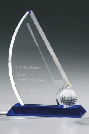 Golfpokal "Sail Award" mit Gravur