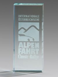 ESCA AWARD - Glastrophäe
