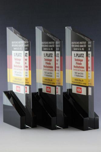 Glastrophäen mit Digitaldruck