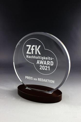 Glastrophäe mit einer Lasergravur kaufen